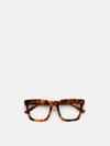 Retrosuperfuture Aalto Optic Spotted Havana Glasses In Spotted Havana