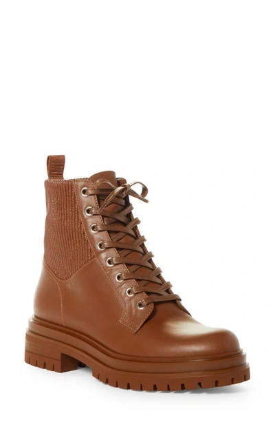 Gianvito Rossi Combat Boot In Cuoio