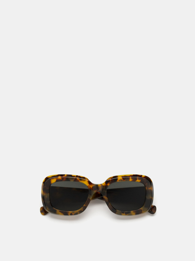 Retrosuperfuture Virgo Spotted Havana Unisex Sunglasses - Atterley