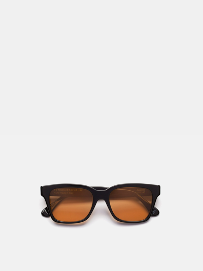 Retrosuperfuture America Refined Unisex Sunglasses In Black