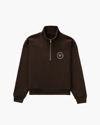 SPORTY AND RICH SRHWC QUARTER ZIP SWEATER