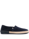 CASADEI SLIP-ON SUEDE LOAFERS