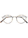 Oliver Peoples Tortoiseshell-frame Glasses In Brown