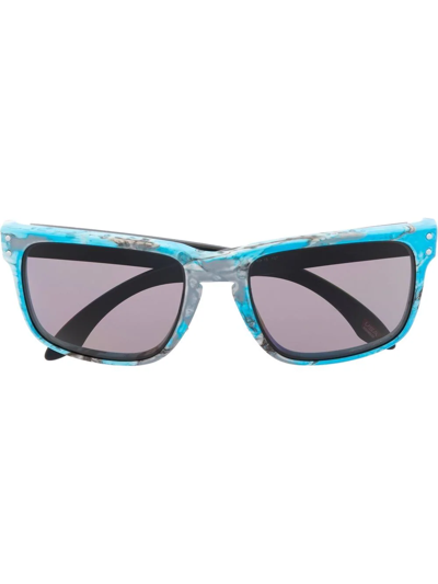 Oakley Holbrook Square-frame Sunglasses In Braun