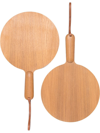 JIL SANDER WOODEN TABLE TENNIS PADDLES