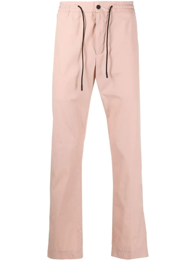 Pt Torino Drawstring-waist Four-pocket Chinos In Rosa