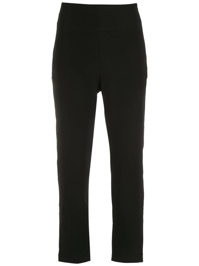 Lenny Niemeyer High-waisted Cropped Trousers In Black