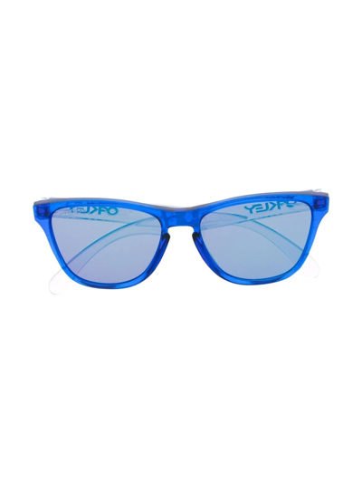 Oakley Kids' Frogskins™ Xs Wayfarer Sunglasses In Blue