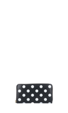 Comme Des Garçons Black Dots Zip Wallet