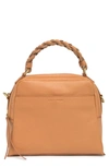 Lucky Brand Phei Leather Satchel In Vachetta