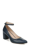 27 Edit Naturalizer 27 Edit Maris Ankle Strap Pump In Regal Navy Leather