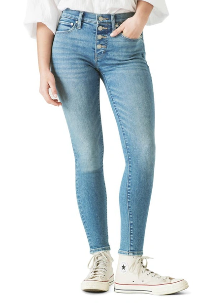 Lucky Brand Ava Mid Rise Skinny-leg Jeans In Record Deal