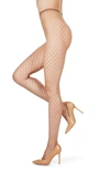 Memoi Womens Maxi Fishnet Tights In Nude