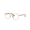 Ray Ban Rb3691 Optics Eyeglasses Yellow Havana Vintage Frame Clear Lenses Polarized 50-21 In Yellow Havana
