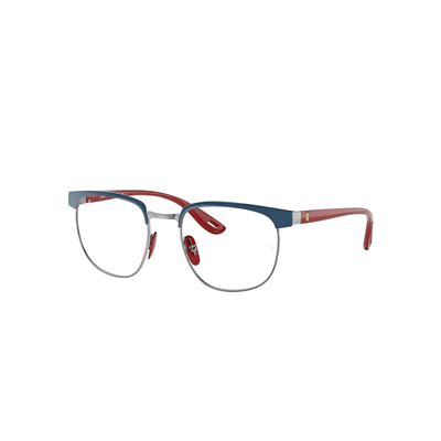 Ray Ban Rb3698vm Scuderia Ferrari Collection Eyeglasses Red Frame Clear Lenses Polarized 53-20