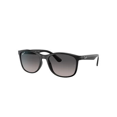 Ray Ban Rb4374 Sunglasses Black Frame Grey Lenses Polarized 58-19