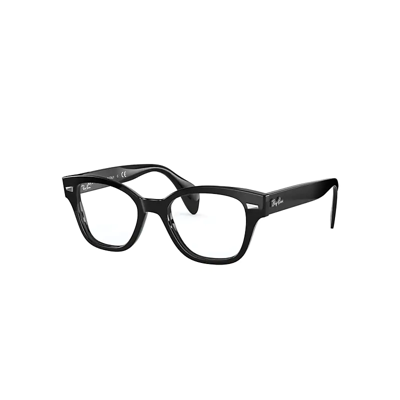 Ray Ban Rb0880 Optics Eyeglasses Black Frame Clear Lenses 52-19