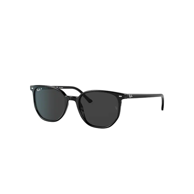 Ray Ban Elliot Sunglasses Black Frame Black Lenses Polarized 54-19