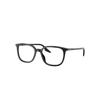 Ray Ban Rb5362 Optics Eyeglasses Black Frame Clear Lenses Polarized 54-18 In Black