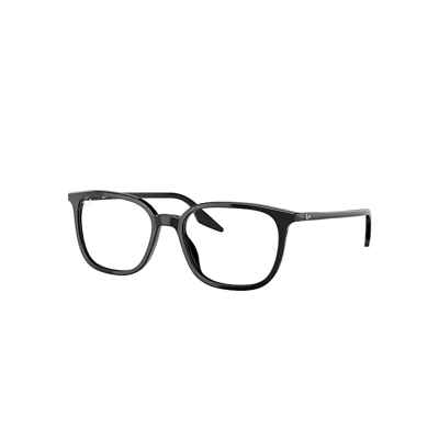 Ray Ban Rb5406 Optics Eyeglasses Black Frame Clear Lenses Polarized 54-18