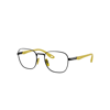 Ray Ban Rb6484m Scuderia Ferrari Collection Eyeglasses Black Frame Clear Lenses Polarized 51-19 In Black