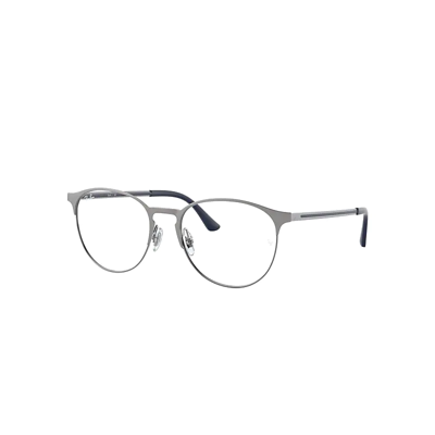 Ray Ban Rb6375 Optics Eyeglasses Grey Frame Clear Lenses Polarized 53-18