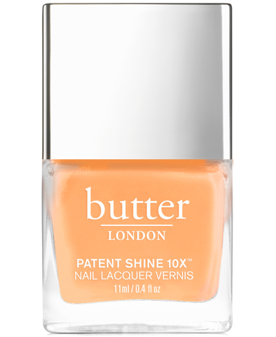 Butter London Patent Shine 10x Nail Lacquer In Pop Orange (light Tangerine Creme)