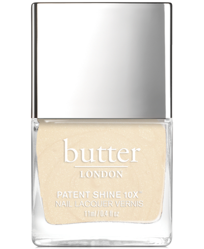 Butter London Patent Shine 10x Nail Lacquer In High Street (neutral Champagne Creme Wit