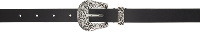 小物 Acne Studious Black Baroque Buckle Belt Acne Studios Baroque Buckle Belt - Black | Garmentory