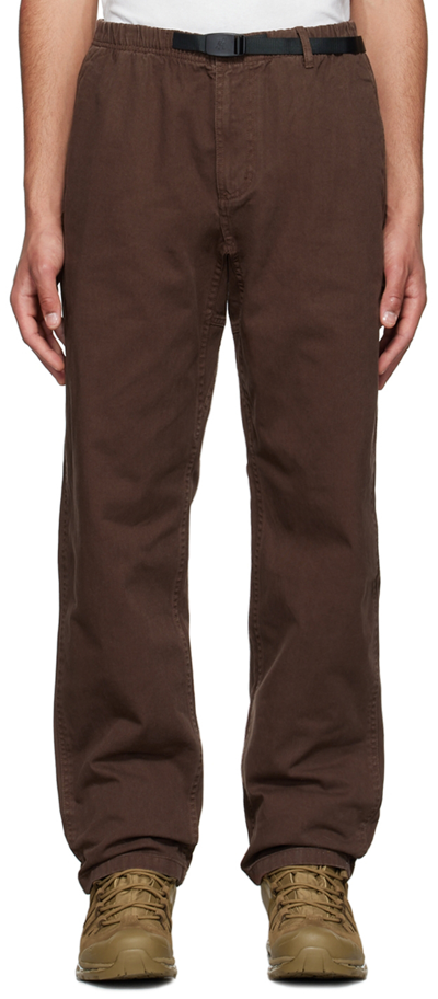 Gramicci Brown Belted Trousers