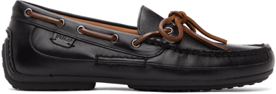 Polo Ralph Lauren Black Dressing Gownrts Loafers