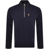 LUKE 1977 LUKE 1977 HALF ZIP SYDNEY SWEATSHIRT NAVY