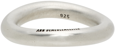 Ann Demeulemeester Silver Marianne Simple Ring