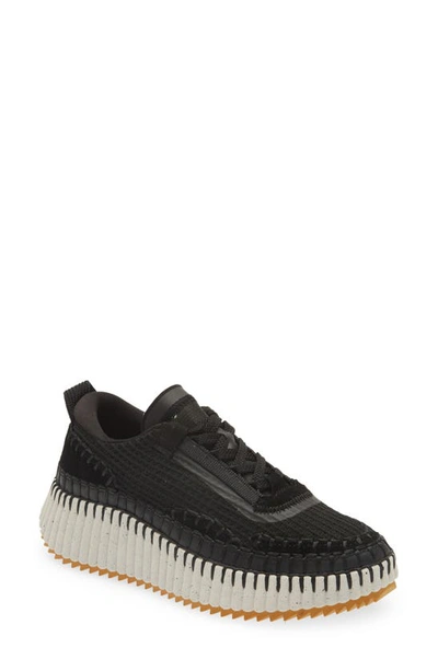 CHLOÉ NAMA PLATFORM SNEAKER