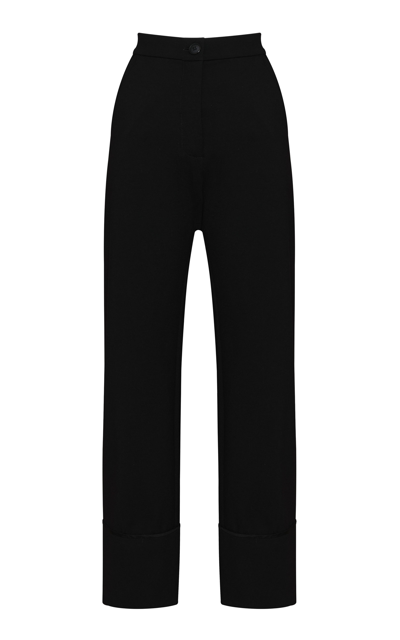 Andres Otalora Women's Pecari Wide-leg Pants In Black,white