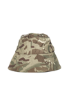 K-way Pascalette Camouflage Nylon Bucket Hat In Camouflage