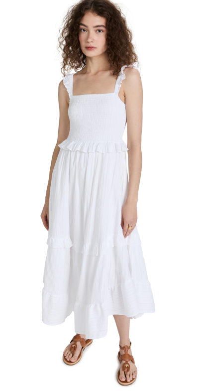 Lost + Wander Love Letters Maxi Dress In White