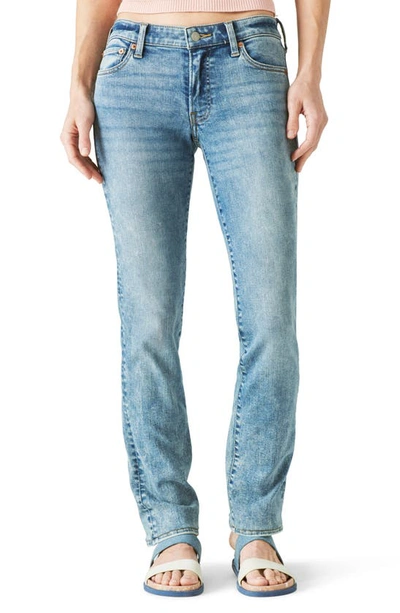 Lucky Brand Sweet Mid Rise Straight-leg Jeans In Lyric