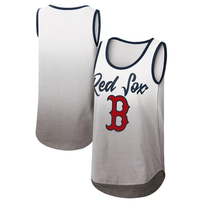 G-iii 4her By Carl Banks Women's  White Boston Red Sox Logo Opening Day Tank Top