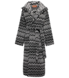 Missoni Dresses In Chevron Black & White