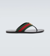 GUCCI INTERLOCKING G THONG SANDALS