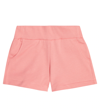 Balmain Cotton Shorts In 533-corallo