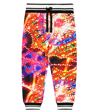 Dolce & Gabbana Jersey Jogging Pants With Illumination Print In Luminarie