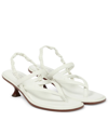TOD'S LEATHER THONG SANDALS