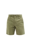 Rag & Bone Perry Cotton-blend Twill Shorts In Pale Army