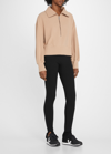 Varley Vine Ottoman Half Zip Pullover In Chanterelle