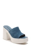 FREE PEOPLE ZOE PLATFORM SLIDE SANDAL