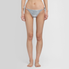Isabel Marant Stefs Metallic Bikini Bottoms In Silver