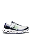 On Cloudvista Neoprene-trimmed Mesh Running Sneakers In Frost & Ink
