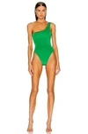 AEXAE ONE SHOULDER SWIMSUIT